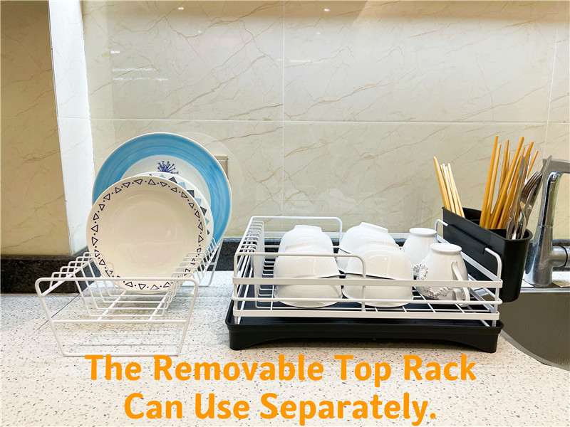 Buy Wholesale China Wholesales Custom Kitchen Shelf Rack Stand Two Tier Over  Sink Dish Drying Rack Stainless Steel Over Sink Dish Drying & Rack at USD  20.5